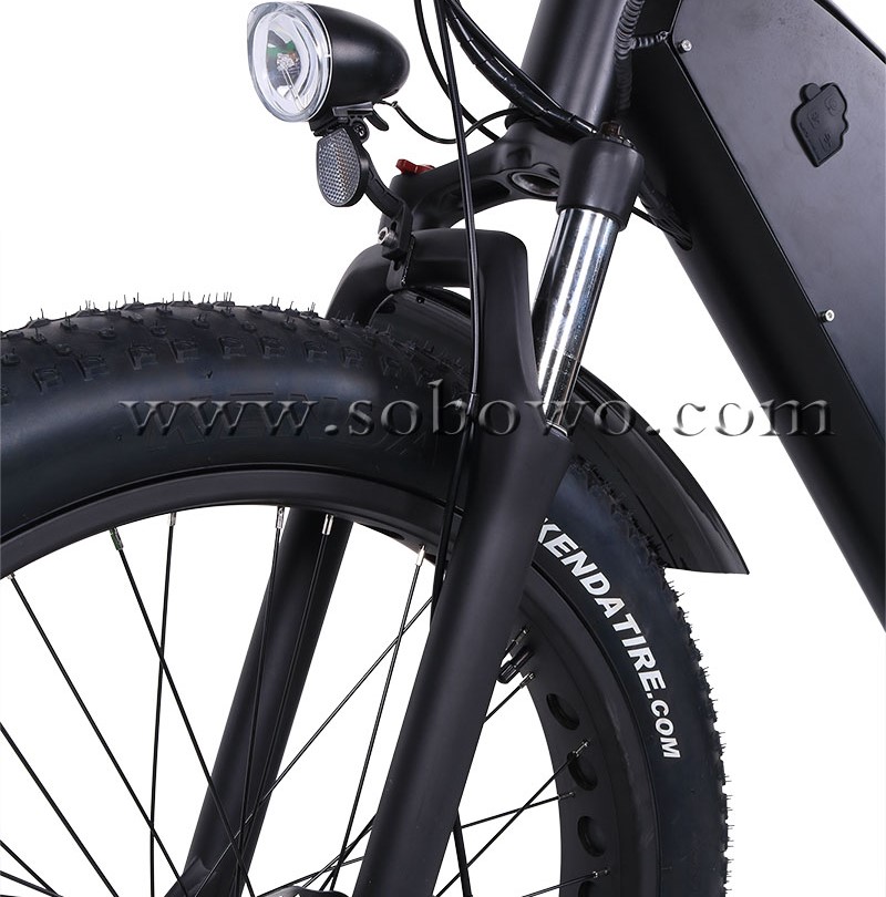 SOBOWO TT 1500W Big Power with Large Battery Fat Tire Off Road Electric Bicycle