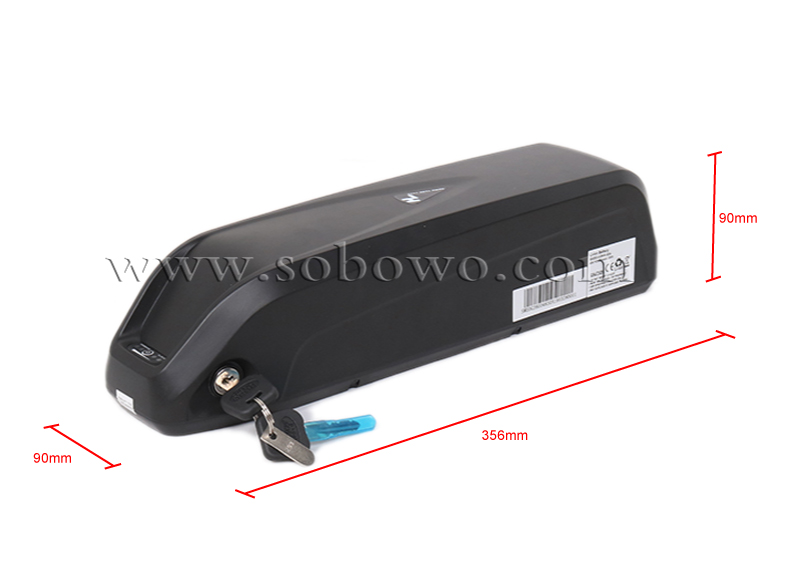 Rechargeable Hailong Downtube Type Ebike Lithium Battery 